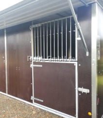 Halbtür für Fahrbare Weidehütte